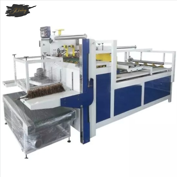 Semi Automatic Carton Box Package Folder Gluer Machine